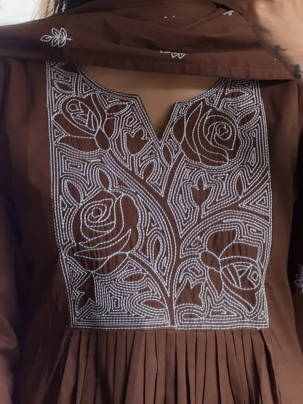 Brown_Georgette_Embroidered_Anarkali_Suit_Set_for_Women