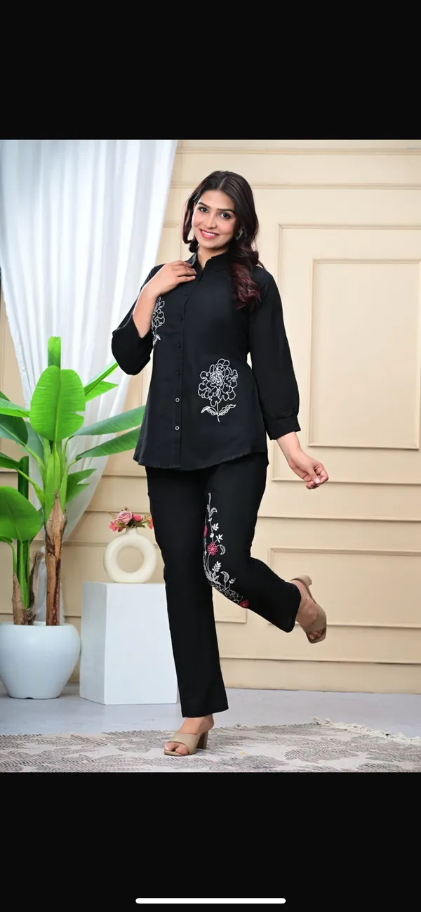 Elegant_Black_Embroidered_Co_Ord_Set_For_Women