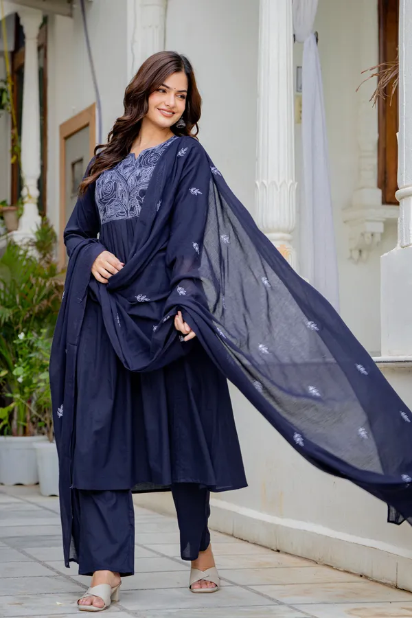 Navy_Blue_Embroidered_Kurta_Set_with_Dupatta_for_Women
