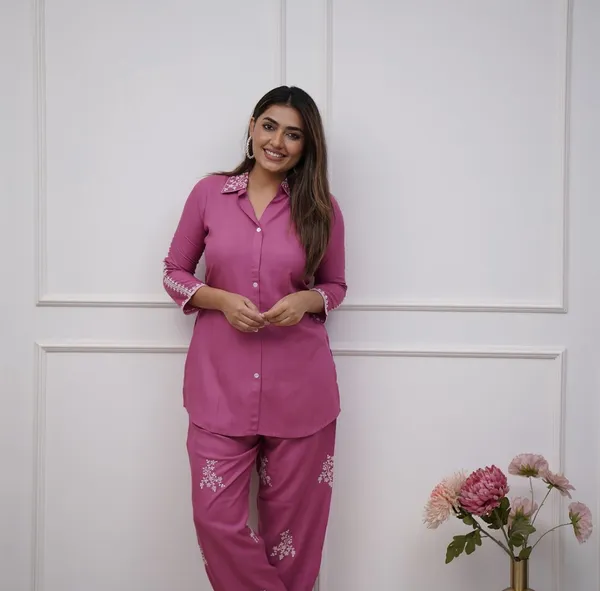 Womens_Pink_Embroidered_Full_Sleeves_Shirt_And_Pajama_Night_Suit_Set