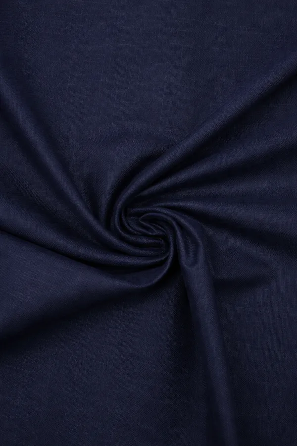 Navy_Blue_Premium_Linen_Blended_Unstitched_Shirts_Fabric_For_Men
