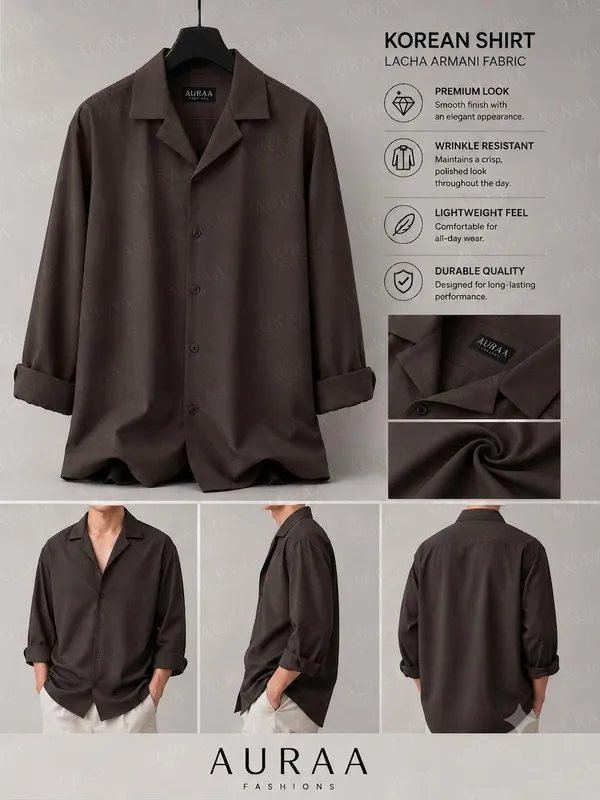 Armani_Classic_Taupe_Korean_Lachka_Shirt_&_Pathani_Fabric_–_Premium_Fabric_Quality