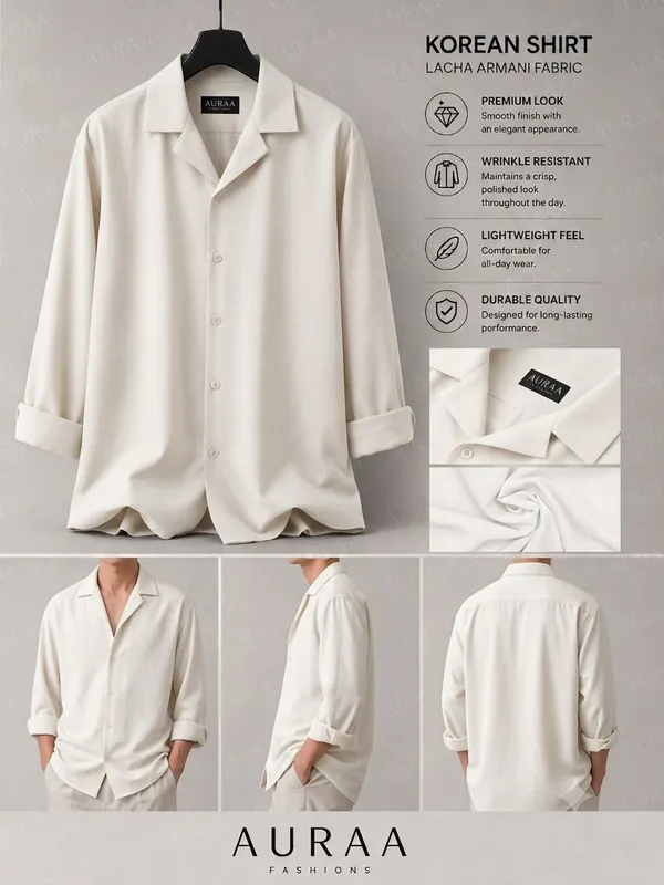 Armani_Cream_Korean_Lachka_Shirt_&_Pathani_Fabric_–_Premium_Fabric_Quality