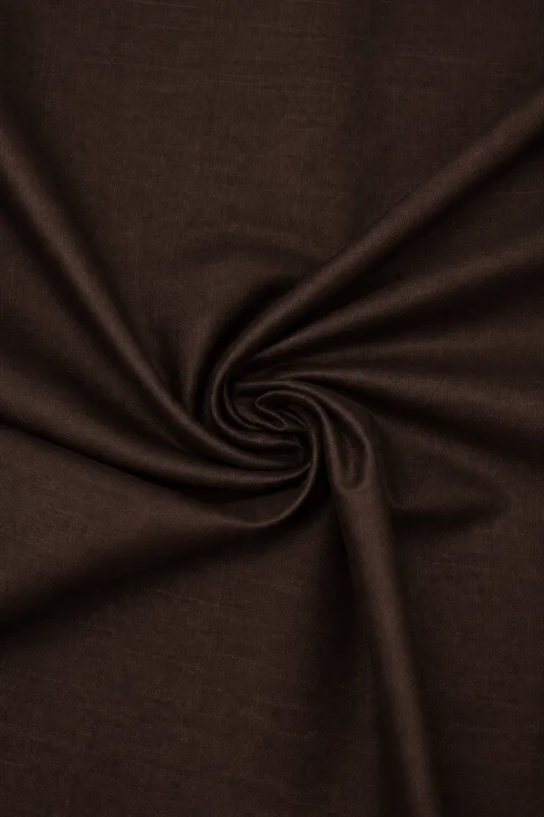 Coffee_Premium_Linen_Blended_Unstitched_Shirts_Fabric_For_Men