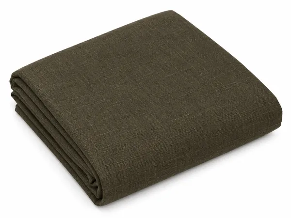 Dark_Olive_Premium_Linen_Blended_Unstitched_Shirts_Fabric_For_Men