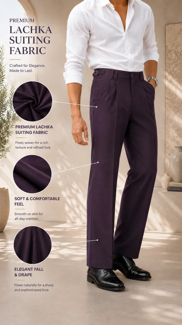 Dark_Wine_Armani_Suiting_Imported_Lachka_Korean_Fabric_For_Trousers_