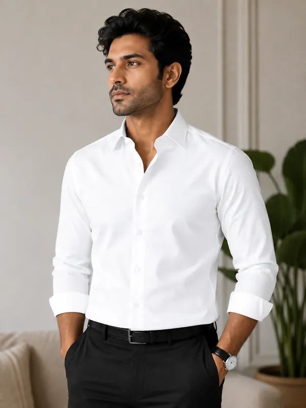 White_Original_60X60_Giza_Cotton_Premium_Unstitched_Shirts_Fabric_For_Men