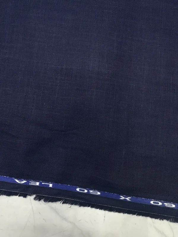 Navy_Blue_Premium_Linen_Blended_Unstitched_Shirts_Fabric_For_Men