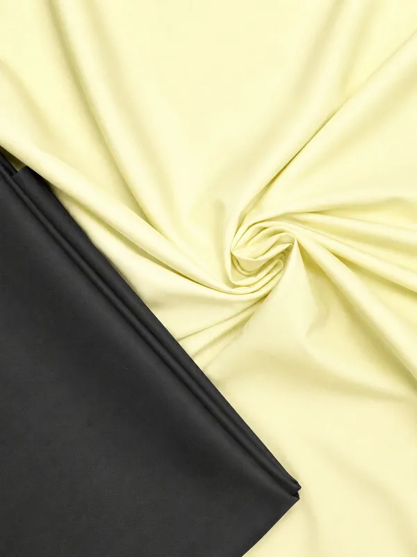 Lemon_Shirt_And_Mehndi_Pant_Summercool_Lotus_Unstitched_Pant_And_Shirt_Fabric_For_Men