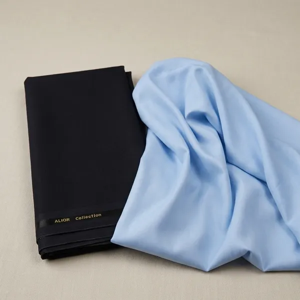 Sky_Blue_And_Navy_Blue_Summercool_Lotus_Unstitched_Pant_And_Shirt_Fabric_For_Men