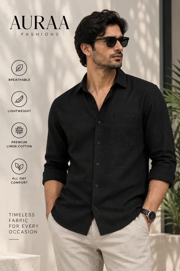 Dark_Black_Premium_Linen_Blended_Unstitched_Shirts_Fabric_For_Men