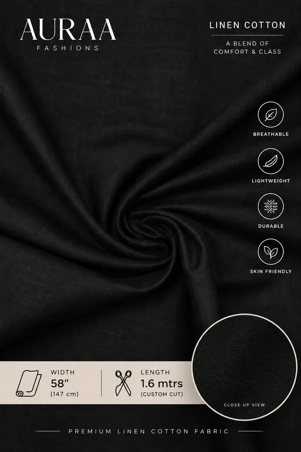 Dark_Black_Premium_Linen_Blended_Unstitched_Shirts_Fabric_For_Men