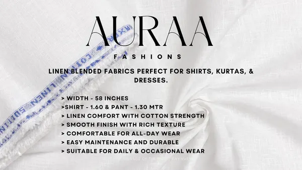 Original_100%_Premium_Cotton_Linen_White_&_White_Combo_For_Men_-_Shirt_&_Pant