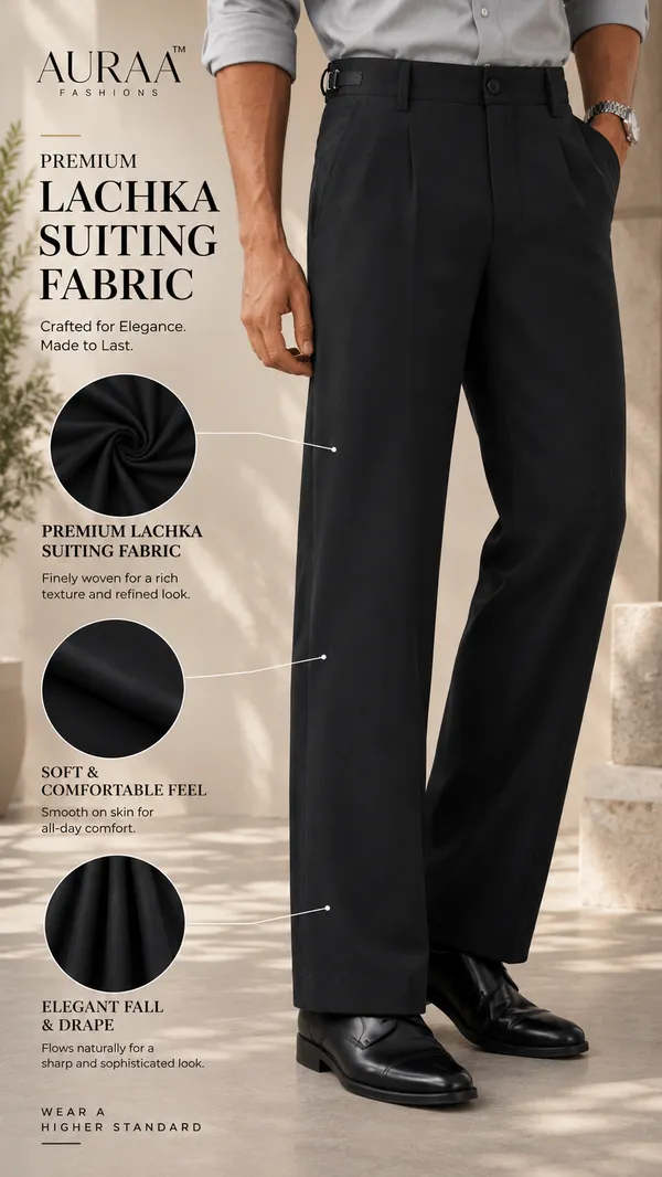Blooming_Black_Armani_Suiting_Imported_Lachka_Korean_Fabric_For_Trousers_