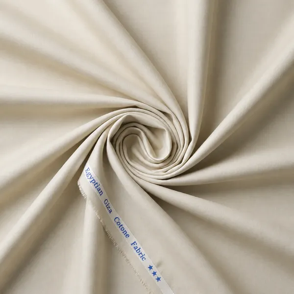 Khaki_Original_60X60_Giza_Cotton_Premium_Unstitched_Shirts_Fabric_For_Men