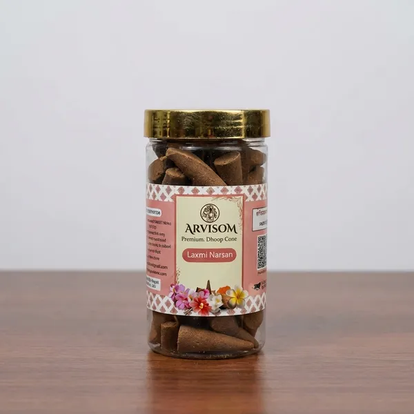 Laxmi_Narayan_Premium_Dhoop_Cone_200_Gram_Pack_Of_1_(_Worth_240/-_)_and_2_Roll_On_of_3ml__(_Worth_200/-_)_Total_Worth_440__and_Offer_Price_300