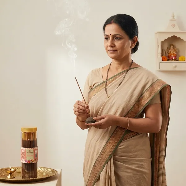 Arvisom_Laxmi_Gold_Premium_Incense_Sticks_250Gm_Pack_Of__1_(_Worth_250/-_)_and_2_Roll_On_of_3ml__(_Worth_200/-_)_Total_Worth_450__and_Offer_Price_300