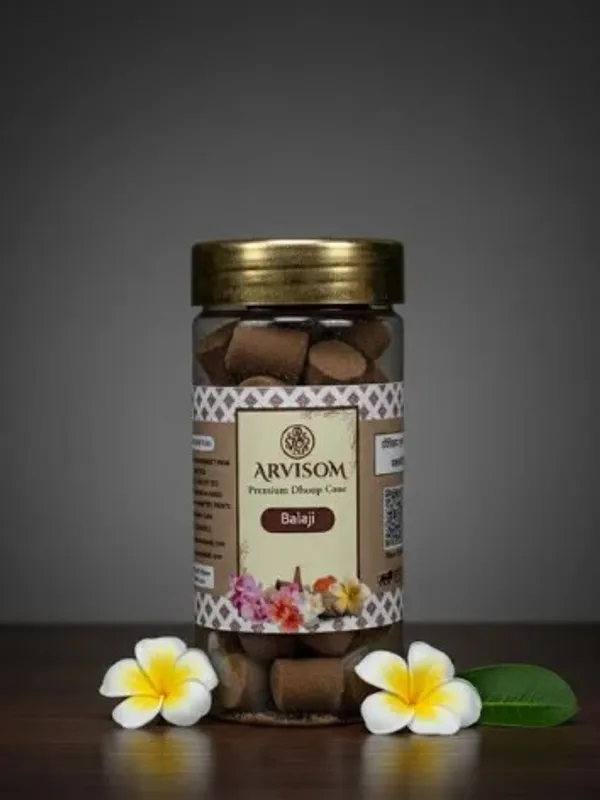 Balaji_Premium_Dhoop_Cone_200_Gram_Pack_Of_1_(_Worth_240/-_)_and_2_Roll_On_of_3ml__(_Worth_200/-_)_Total_Worth_440__and_Offer_Price_300