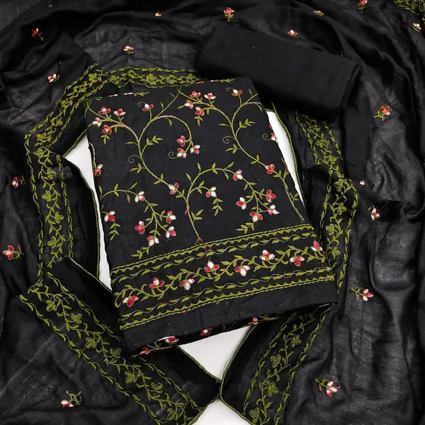 Silk_Festive_Floral_Embroidered_Black_Suit_Material