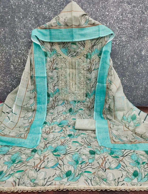 Blue_Silk_Floral_Embroidered_Unstitched_Suit_Material_For_Women