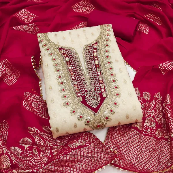 Maroon_Silk_Embroidered_Unstitched_Suit_Material_For_Women