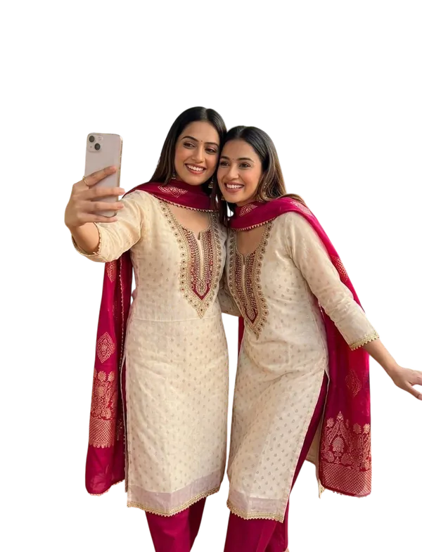 Maroon_Silk_Embroidered_Unstitched_Suit_Material_For_Women