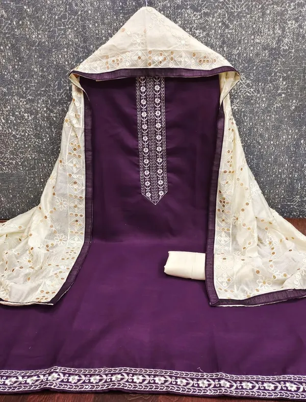 Purple_Ivory_Silk_Embroidered_Unstitched_Suit_Material_For_Women