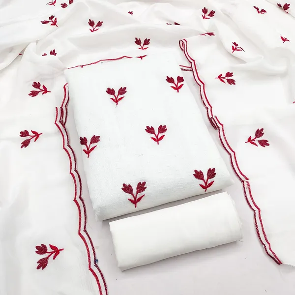 Silk_Ethnic_Floral_Embroidered_White_Unstitched_Suit_Material