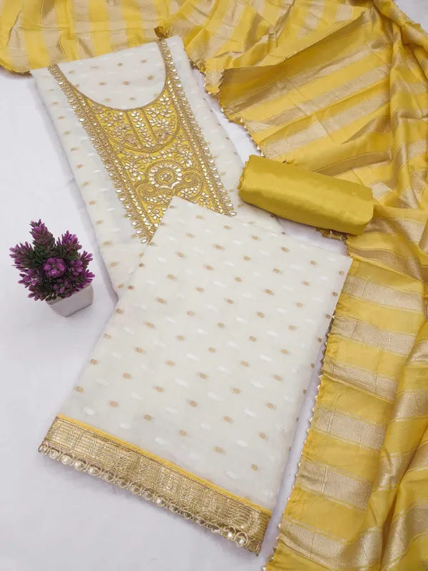 Jacquard_Festive_Embroidered_Yellow_Suit_Material