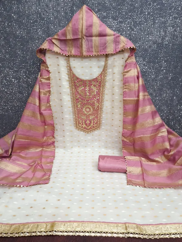 Pink_Jacquard_Embroidered_Unstitched_Suit_Material_For_Women