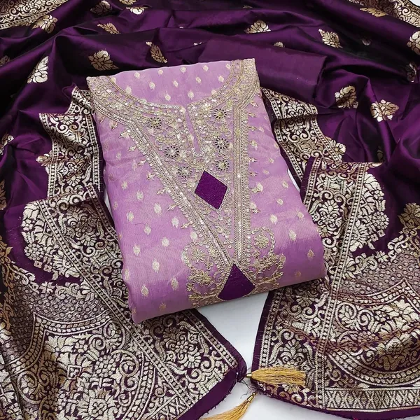 Purple_Silk_Embroidered_Unstitched_Suit_Material_For_Women