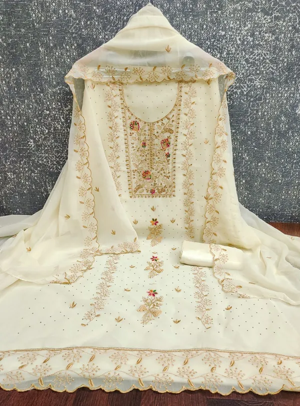 Georgette_Festive_Floral_Embroidered_White_Suit_Material
