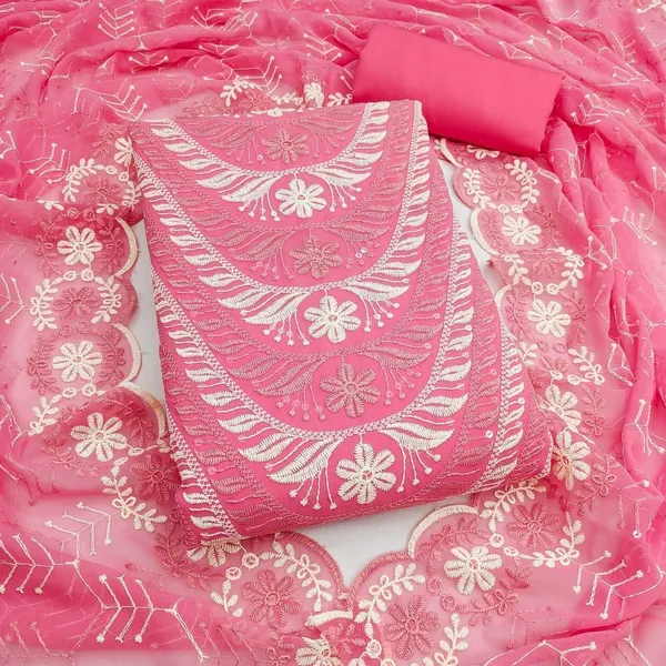 Pink_Chanderi_Embroidered_Geometric_Print_Unstitched_Suit_Material_For_Women