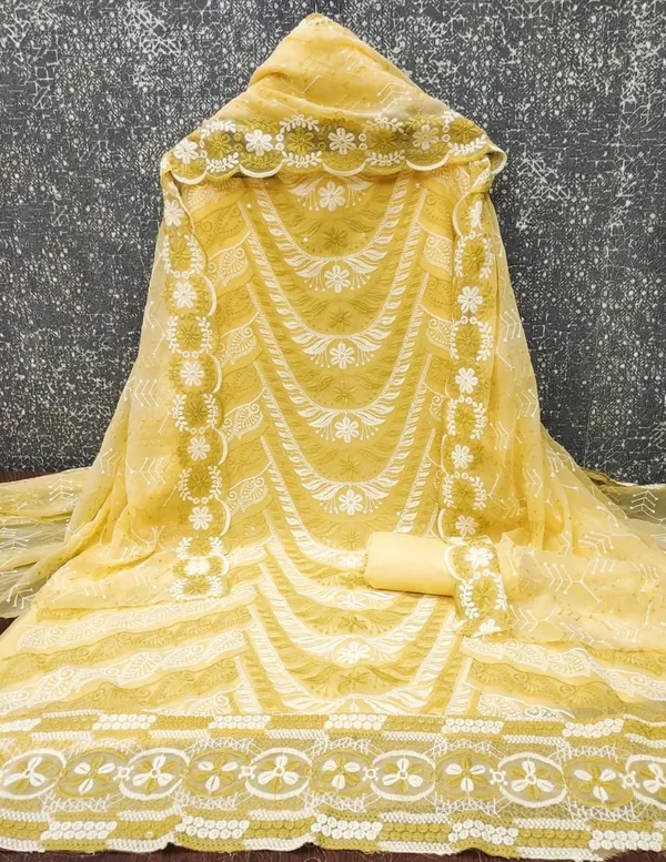 Yellow_Chanderi_Embroidered_Geometric_Suit_Material_For_Women