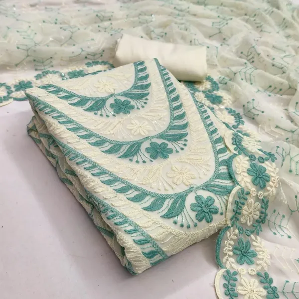 White_Chanderi_Embroidered_Geometric_Suit_Material_For_Women