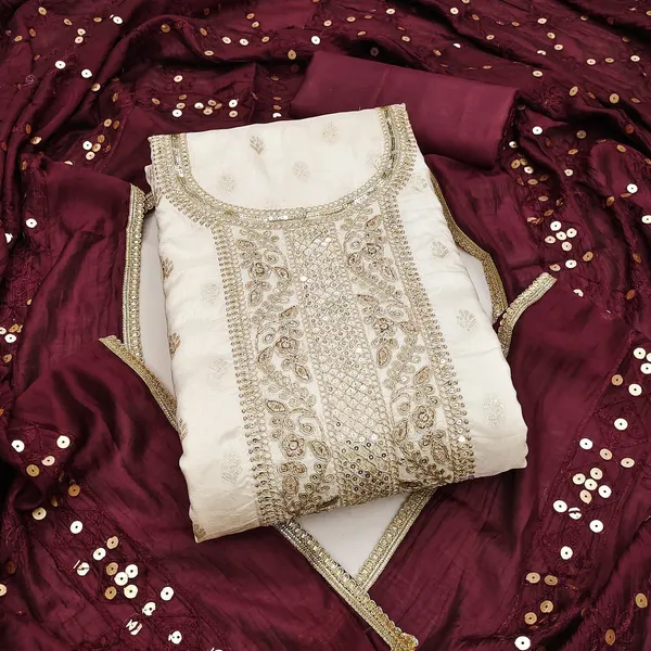 Pure_Silk_Festive_Solid_Kurta_And_Churidar_Suit_Material