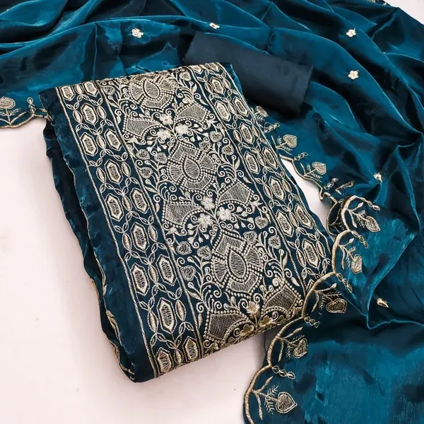 Silk_Festive_Printed_Blue_Suit_Material