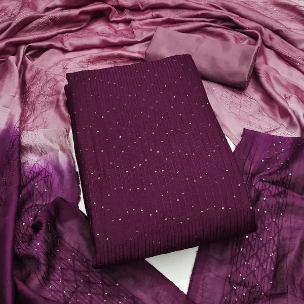 Chanderi_Ethnic_Self_Design_Purple_Suit_Material
