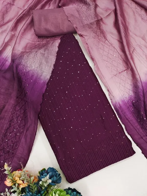Chanderi_Ethnic_Self_Design_Purple_Suit_Material