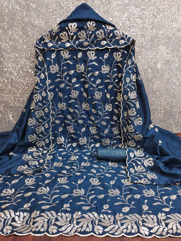 Blue_Georgette_Embroidered_Unstitched_Salwar_Suit_Material_For_Women