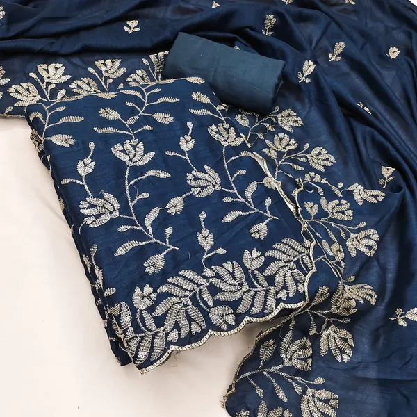 Blue_Georgette_Embroidered_Unstitched_Salwar_Suit_Material_For_Women