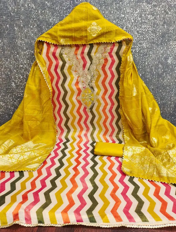 Silk_Ethnic_Printed_Yellow_Salwar_Suit_Material