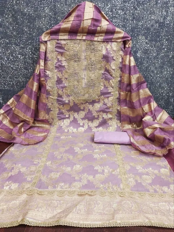 Purple_Silk_Floral_Printed_Salwar_Suit_Material_For_Women