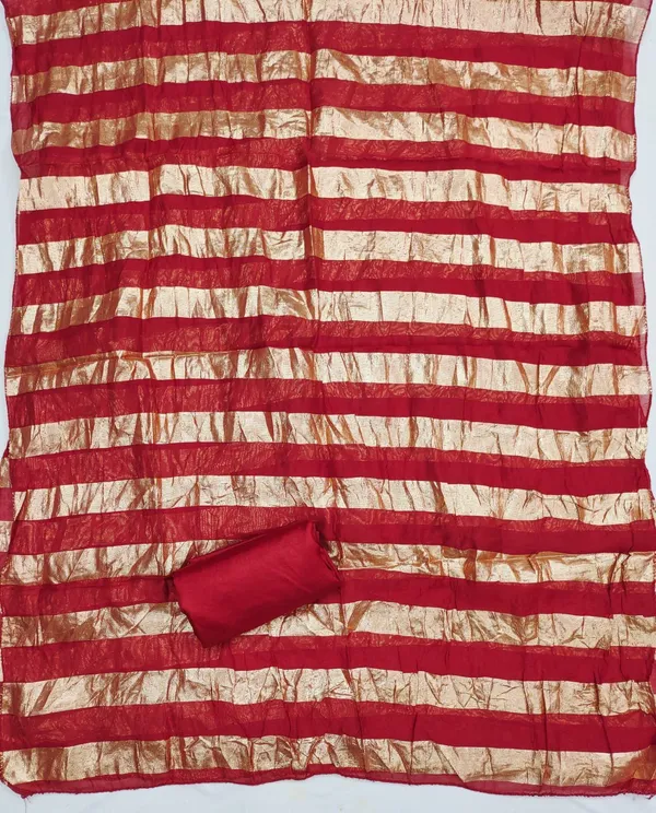 Red_Cotton_Blend_Embroidered_Salwar_Suit_Material_For_Women