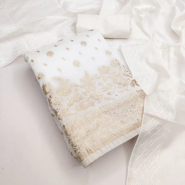 Silk_Ethnic_Polka_Print_White_Unstitched_Suit_Material