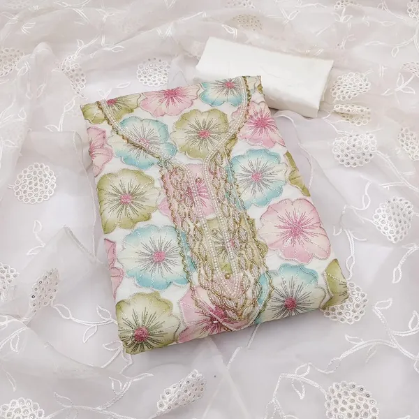 Cotton_Ethnic_Printed_White_Suit_Material
