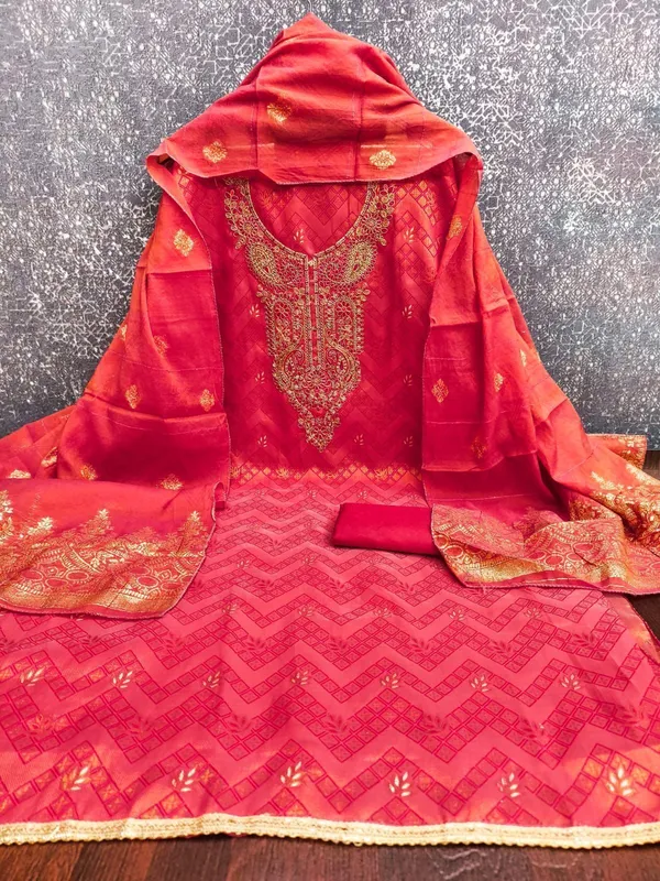 Cotton_Ethnic_Ombre_Washed_Red_Unstitched_Suit_Material