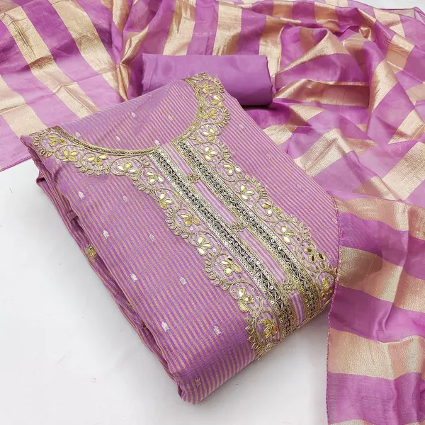 Cotton_Ethnic_Solid_Purple_Suit_Material