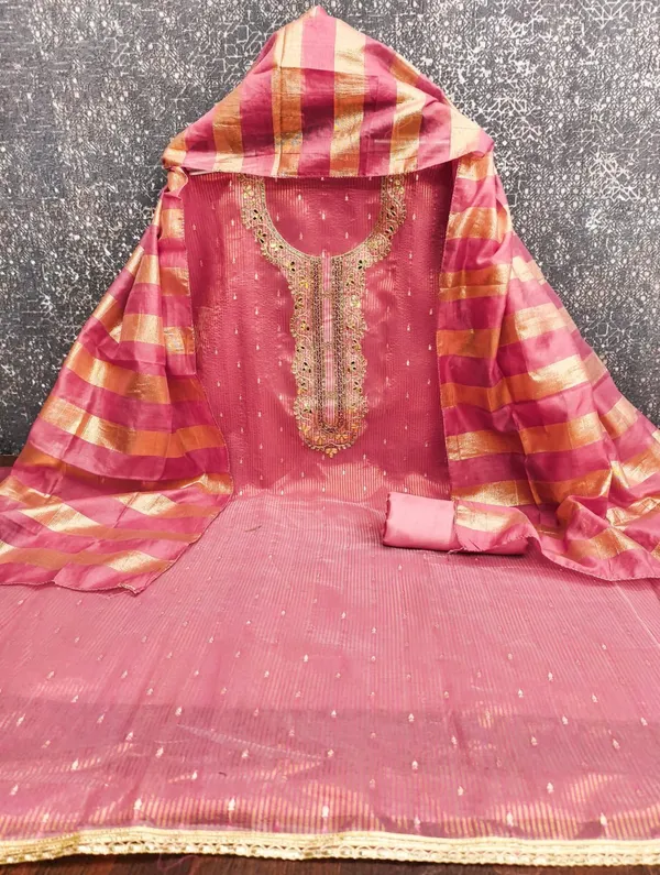 Cotton_Ethnic_Solid_Pink_Suit_Material