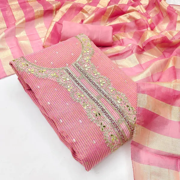 Cotton_Ethnic_Solid_Pink_Suit_Material
